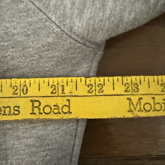 London England Hoodie Full Zip Gray Men's XL Union Jack Flag - Picture 8 of 9